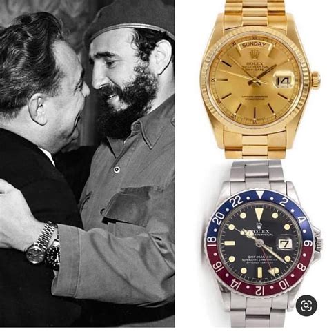 rolex fidel castro|fidel castro 2 watches.